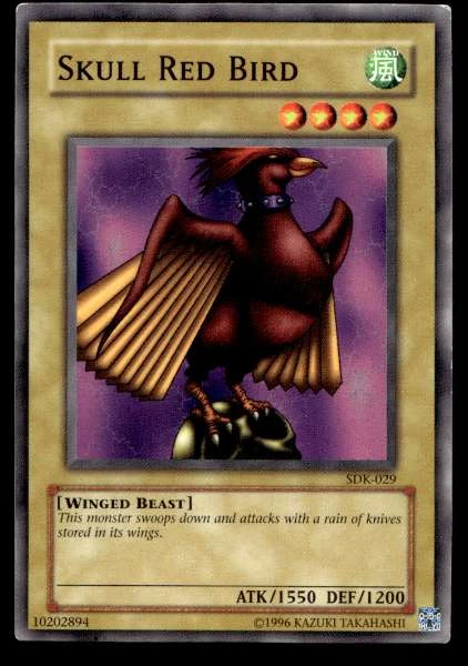 Skull Red Bird - Starter Deck: Kaiba #SDK-029