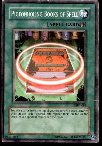 Pigeonholing Books of Spell - Magician's Force #MFC-093