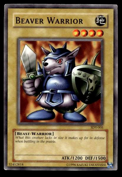Beaver Warrior - Starter Deck: Yugi #SDY-005
