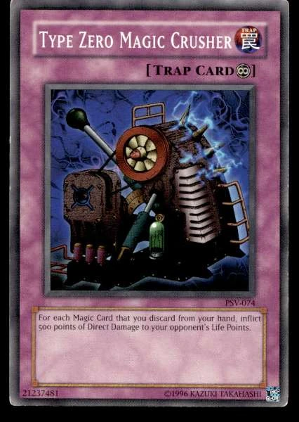 Type Zero Magic Crusher - Pharaoh's Servant #PSV-074