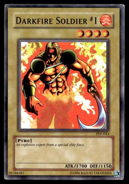 Darkfire Soldier #1 - Pharaoh's Servant #PSV-043
