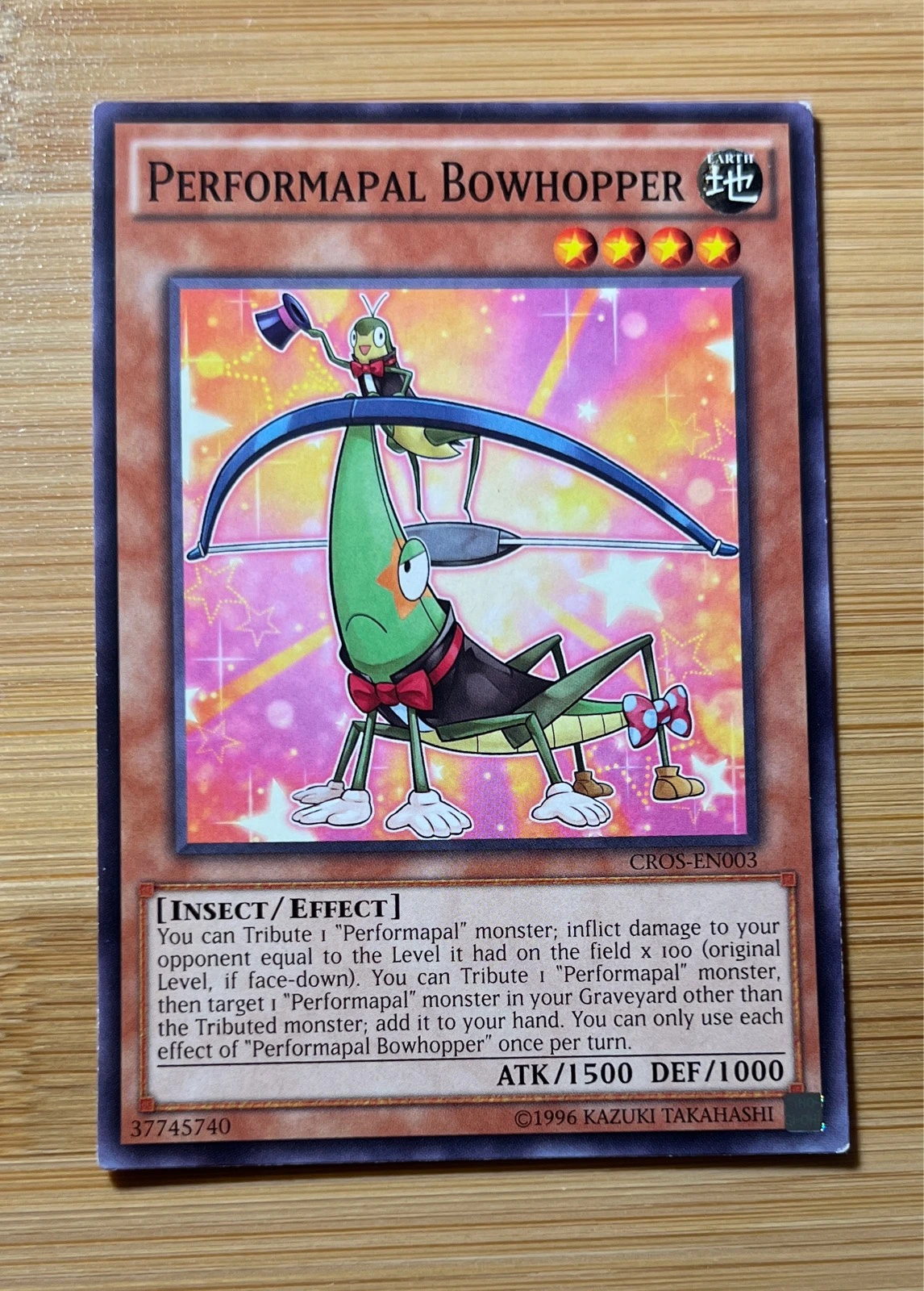 Performapal Bowhopper - Crossed Souls #CROS-EN003