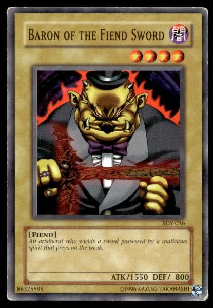 Baron of the Fiend Sword - Starter Deck: Yugi #SDY-036