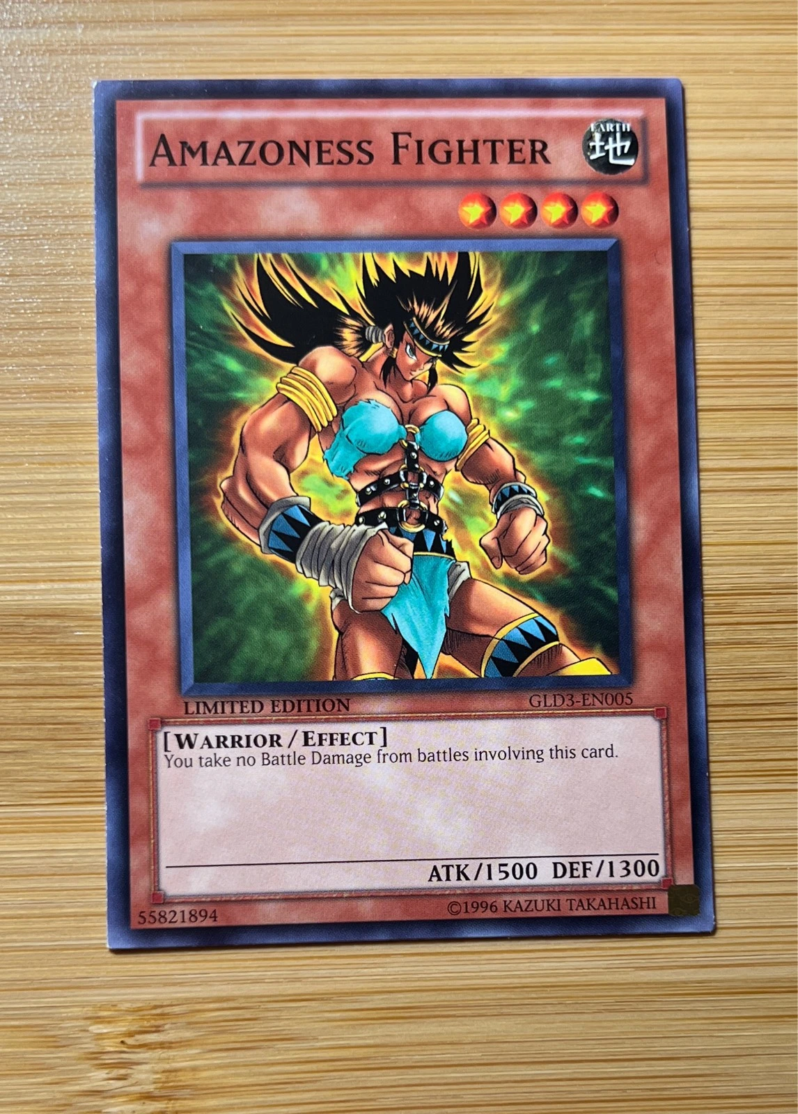 Amazoness Fighter - Gold Series 3: Haunted Mine #GLD3-EN005
