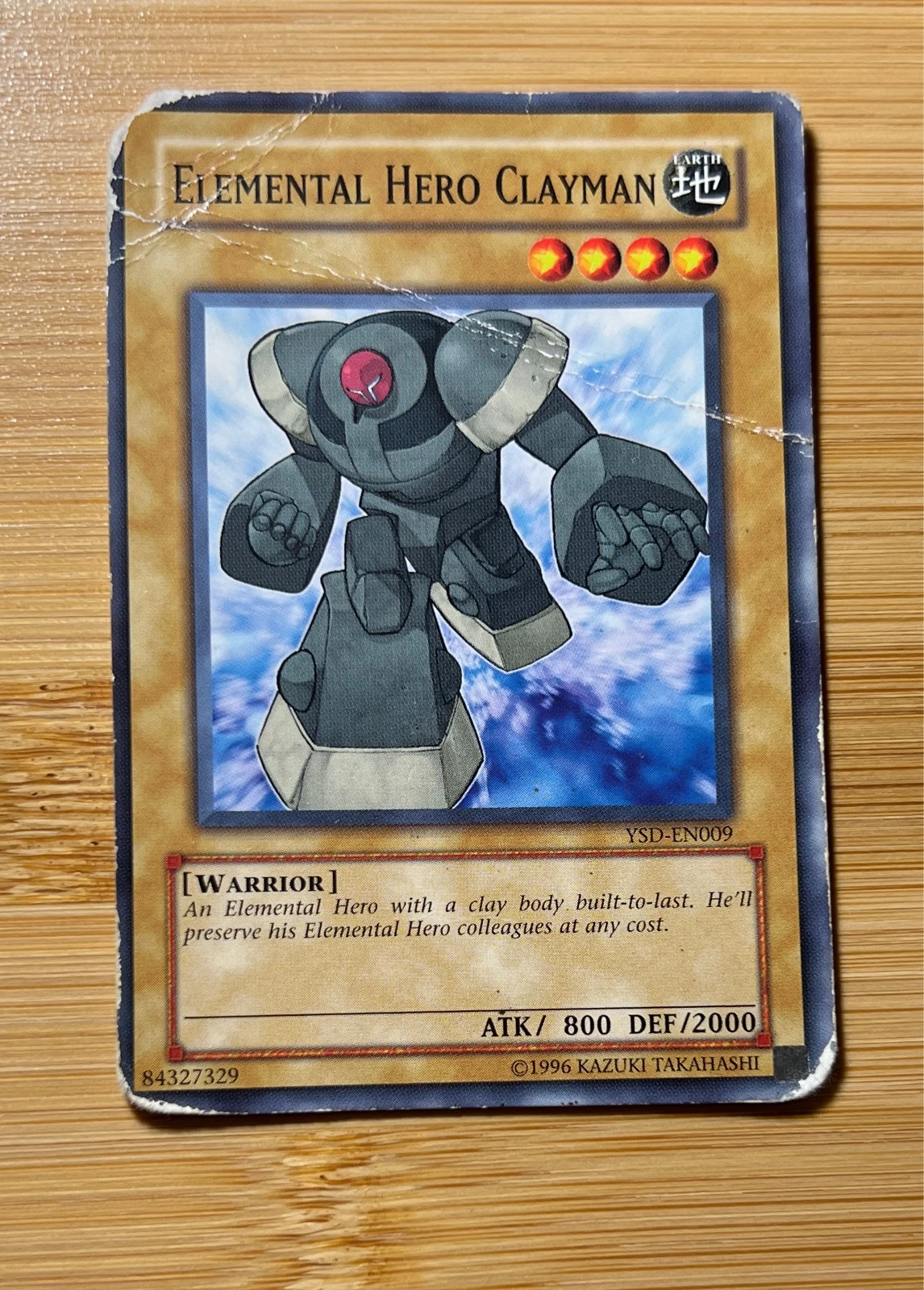 Elemental HERO Clayman - Yu-Gi-Oh! 5D's Starter Deck #YSD-EN009