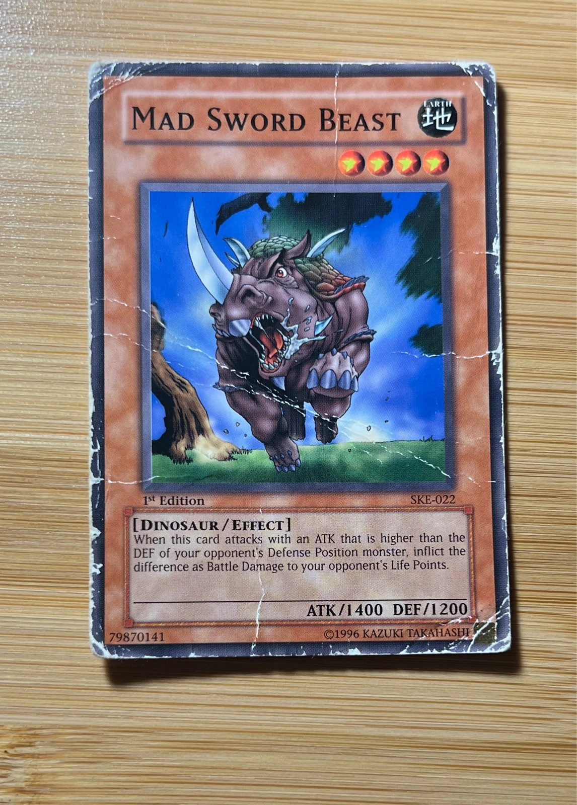 Mad Sword Beast - Starter Deck: Kaiba Evolution #SKE-022