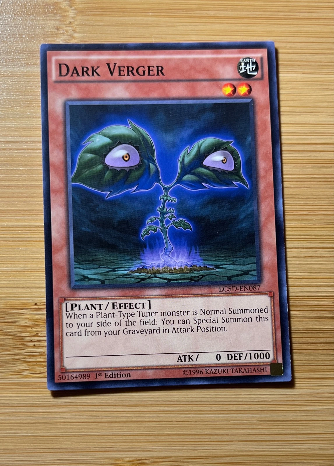 Dark Verger - Legendary Collection 5D's Mega Pack #LC5D-EN087