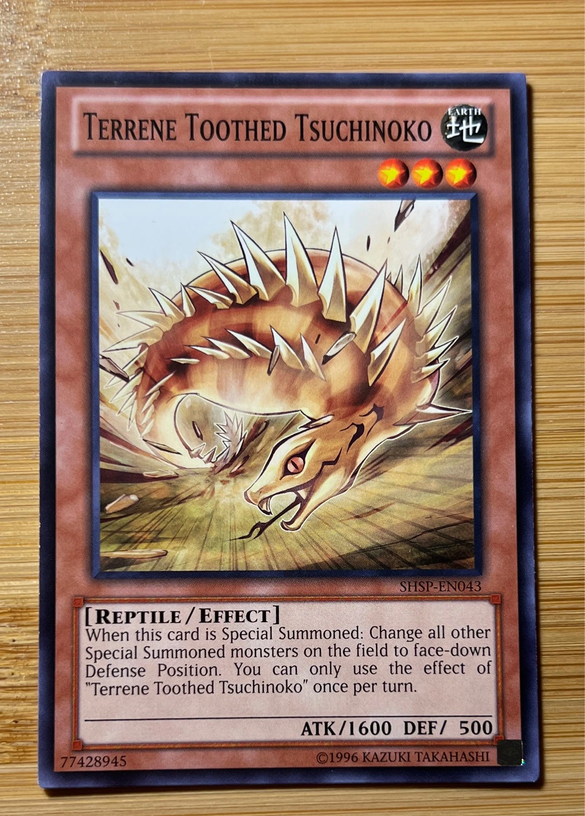 Terrene Toothed Tsuchinoko - Shadow Specters #SHSP-EN043