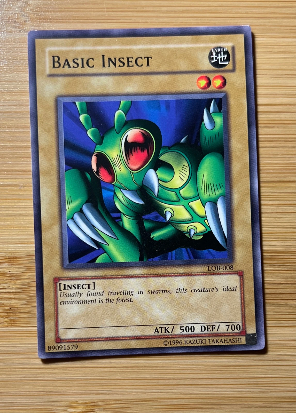 Basic Insect - Legend of Blue Eyes White Dragon #LOB-008