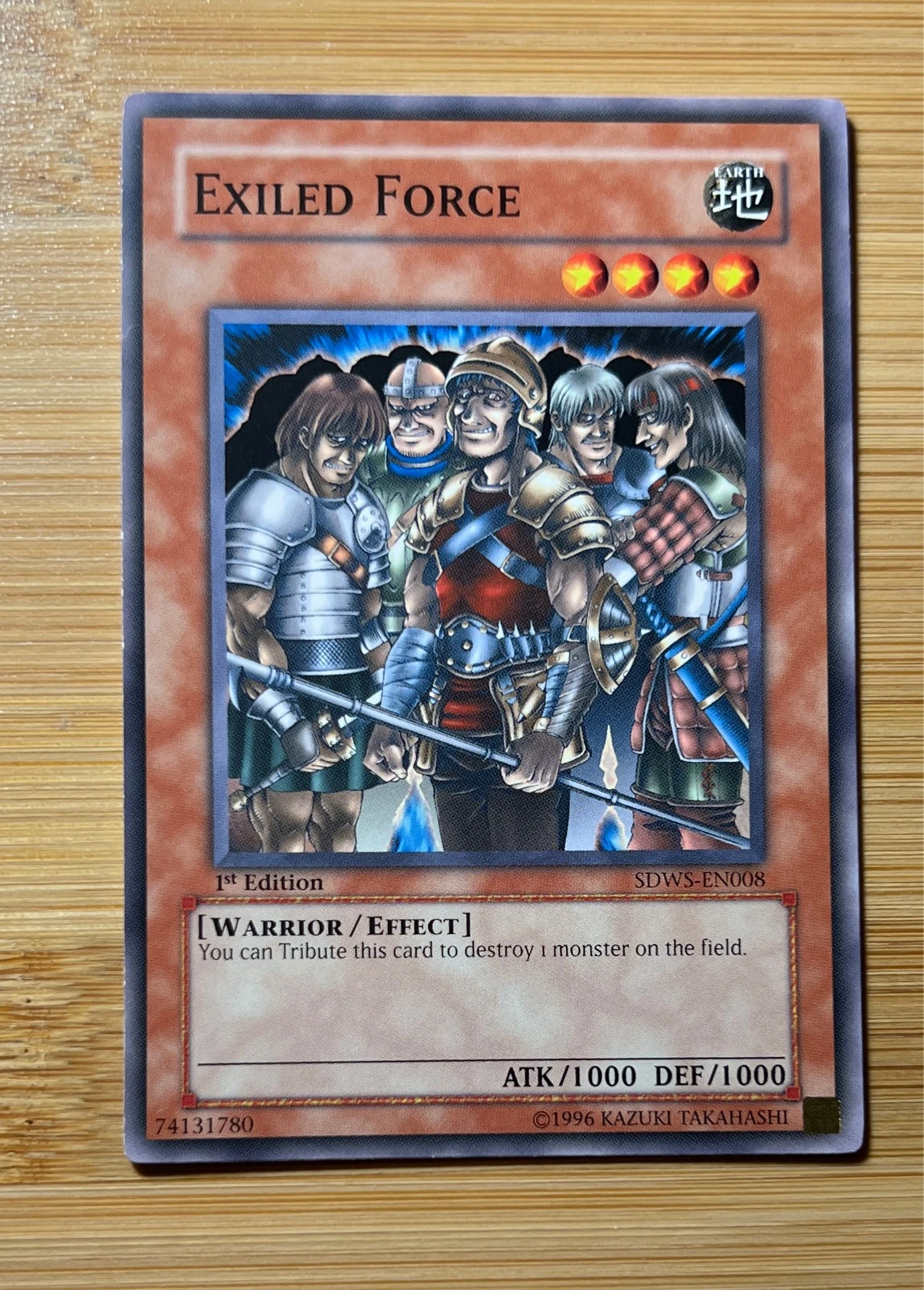 Exiled Force - Structure Deck: Warrior's Triumph #SDWS-EN008