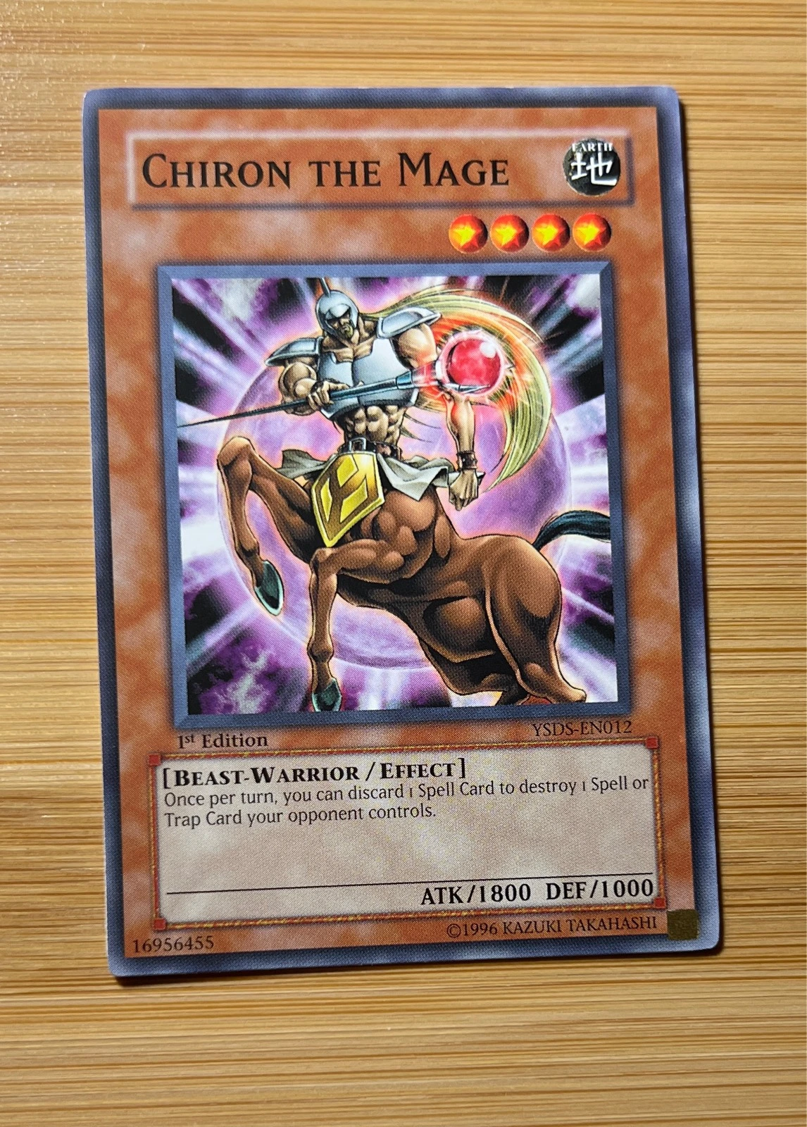 Chiron the Mage - Yu-Gi-Oh! 5D's Starter Deck #YSDS-EN012