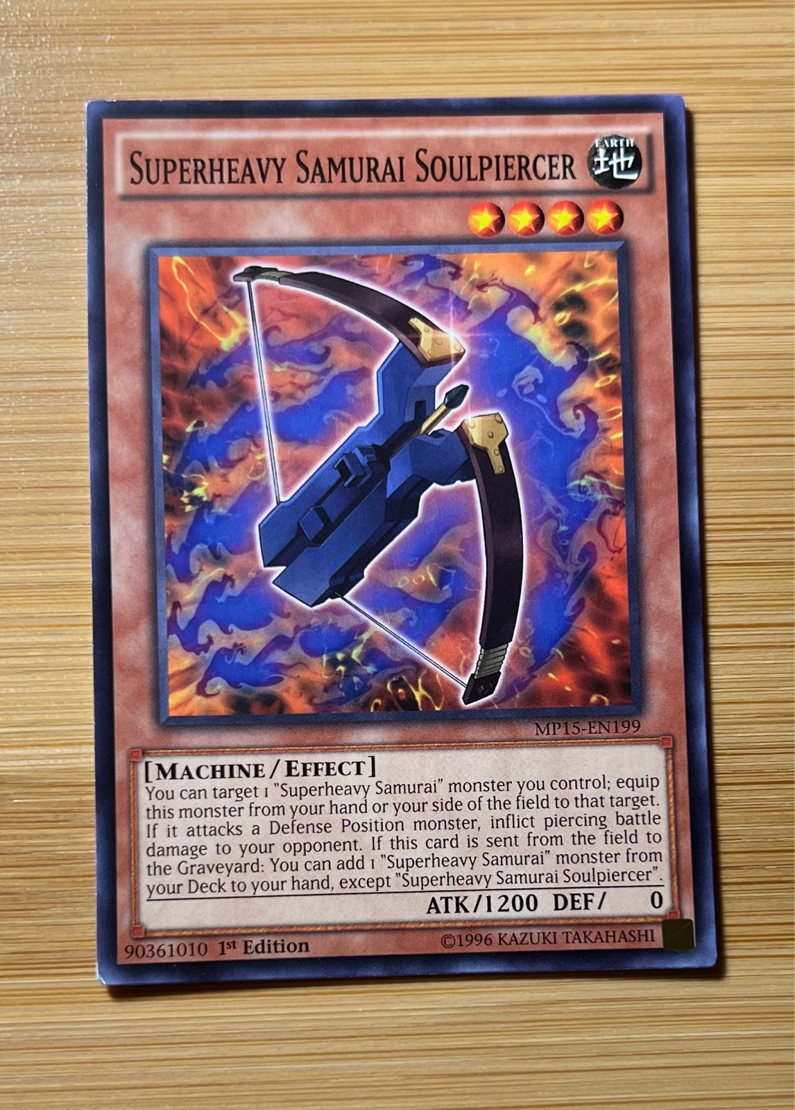 Superheavy Samurai Soulpiercer - 2015 Mega-Tin Mega Pack #MP15-EN199
