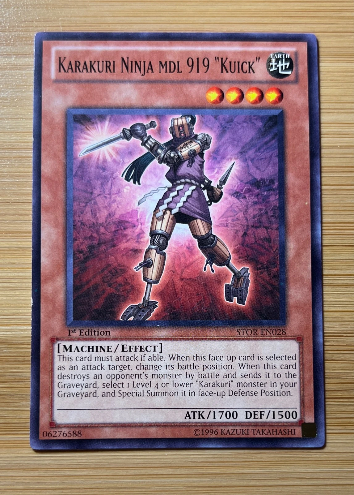 Karakuri Ninja mdl 919 "Kuick" - Storm of Ragnarok #STOR-EN028