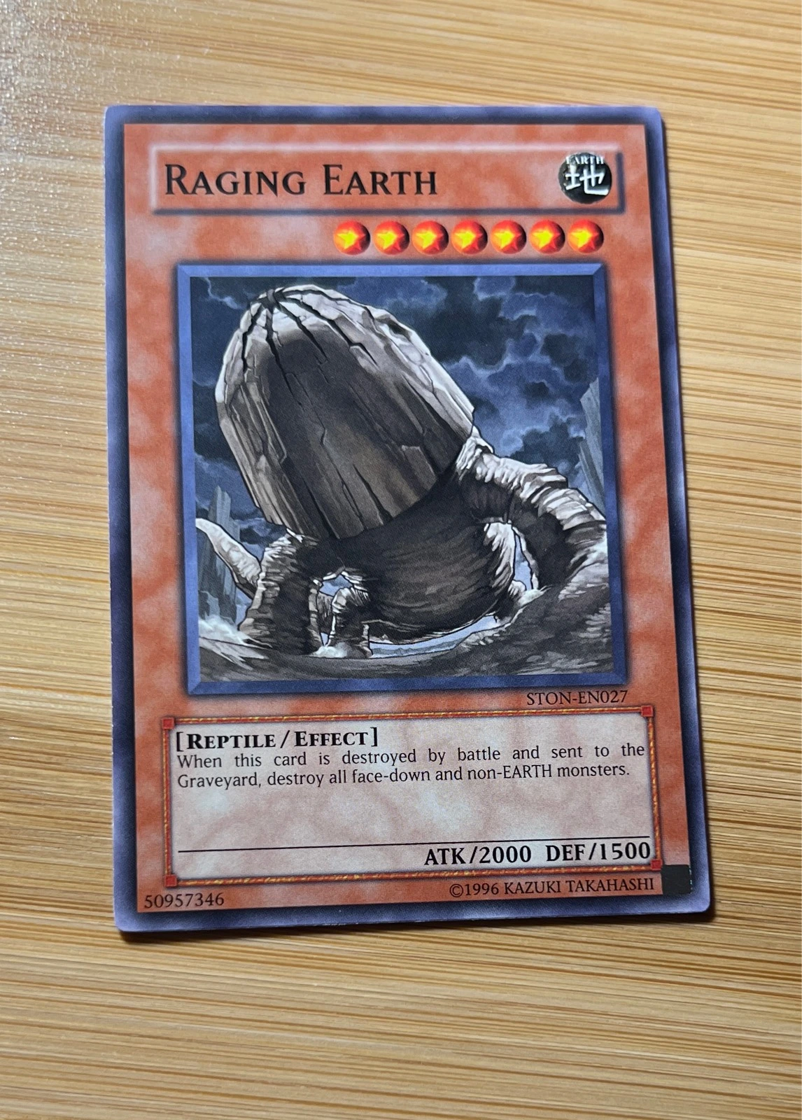 Raging Earth - Strike of Neos #STON-EN027