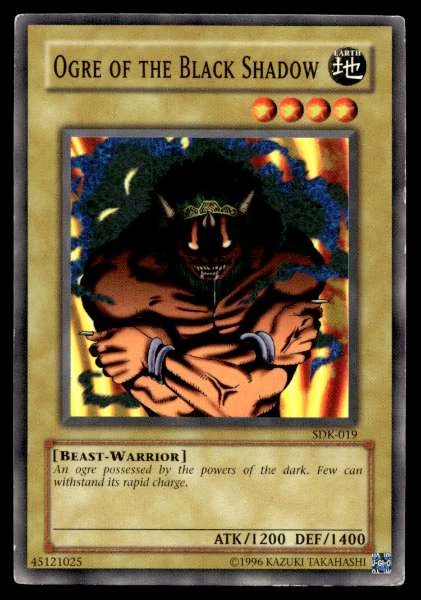 Ogre of the Black Shadow - Starter Deck: Kaiba #SDK-019