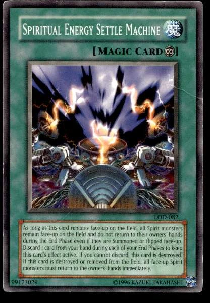 Spiritual Energy Settle Machine - Legacy of Darkness #LOD-082