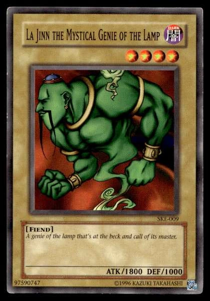 La Jinn the Mystical Genie of the Lamp - Starter Deck: Kaiba Evolution #SKE-009