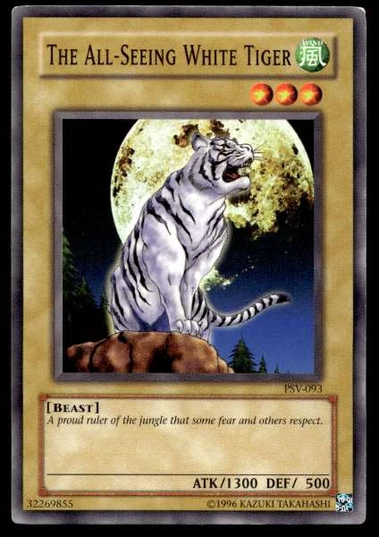 The All-Seeing White Tiger - Pharaoh's Servant #PSV-093