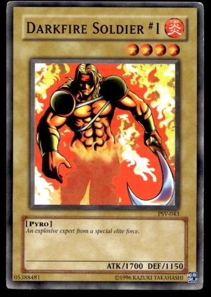 Darkfire Soldier #1 - Pharaoh's Servant #PSV-043