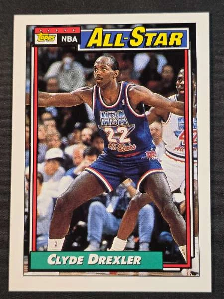 Clyde Drexler - 1992-93 Topps #102