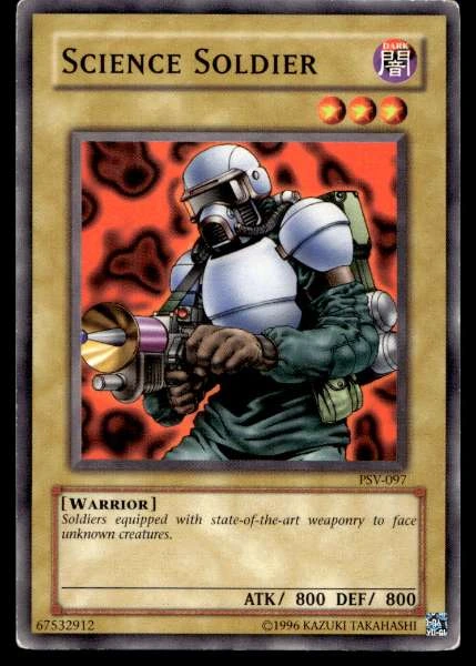 Science Soldier - Pharaoh's Servant #PSV-097