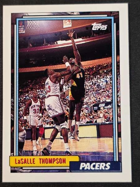 LaSalle Thompson - 1992-93 Topps #305