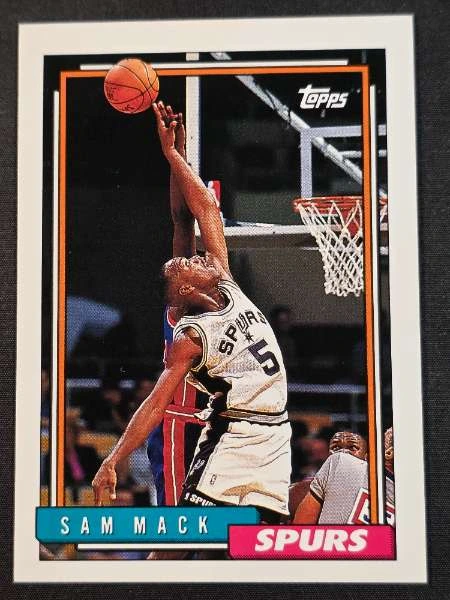 Sam Mack - 1992-93 Topps #377