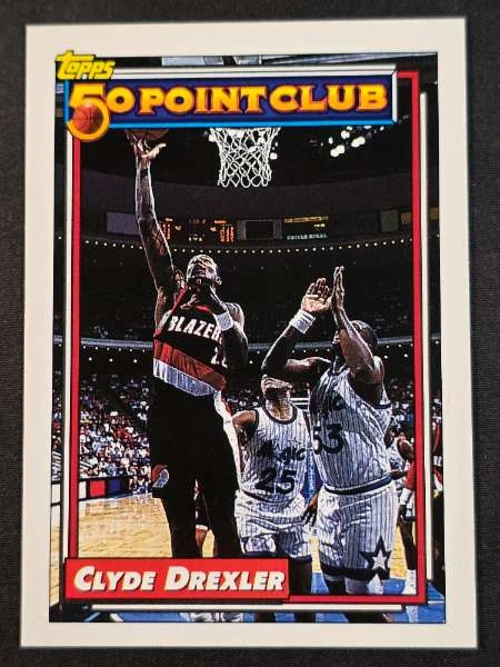 Clyde Drexler - 1992-93 Topps #212