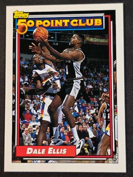 Dale Ellis - 1992-93 Topps #204