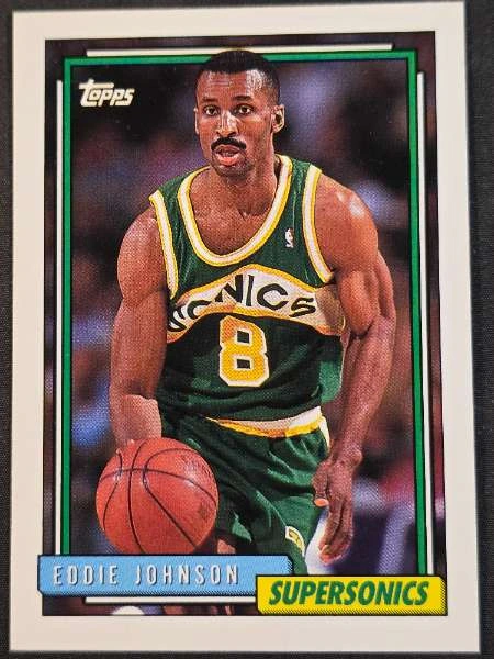 Eddie Johnson - 1992-93 Topps #384