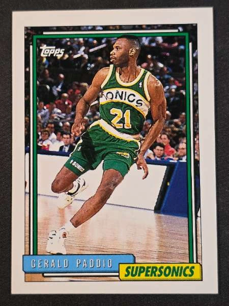 Gerald Paddio - 1992-93 Topps #243