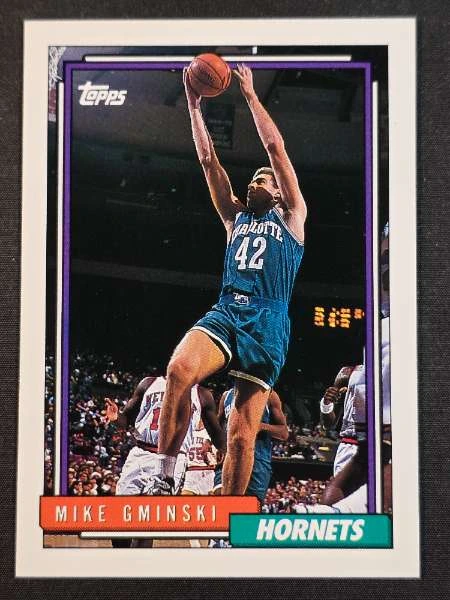 Mike Gminski - 1992-93 Topps #240