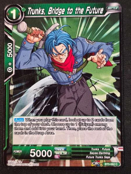 Trunks, Bridge to the Future - Cross Worlds #BT3-062