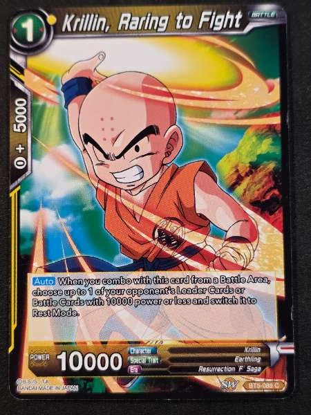 Krillin, Raring to Fight - Miraculous Revival #BT5-089