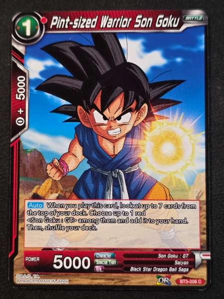 Pint-sized Warrior Son Goku - Cross Worlds #BT3-006