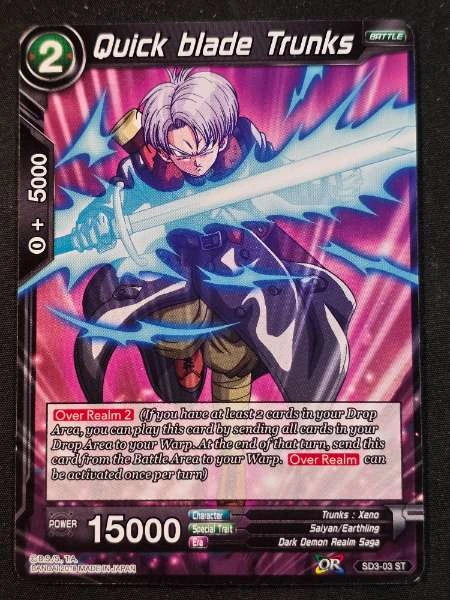 Quick blade Trunks - Cross Worlds #SD3-03