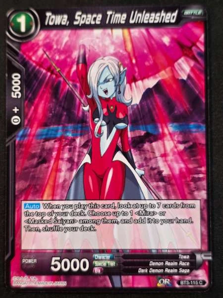 Towa, Space Time Unleashed - Cross Worlds #BT3-115