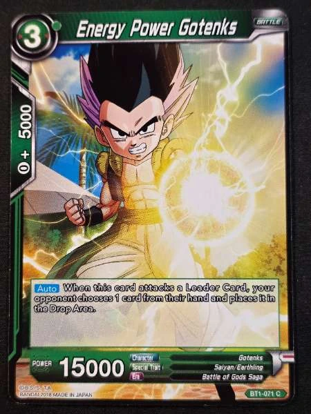 Energy Power Gotenks - Galactic Battle #BT1-071 C