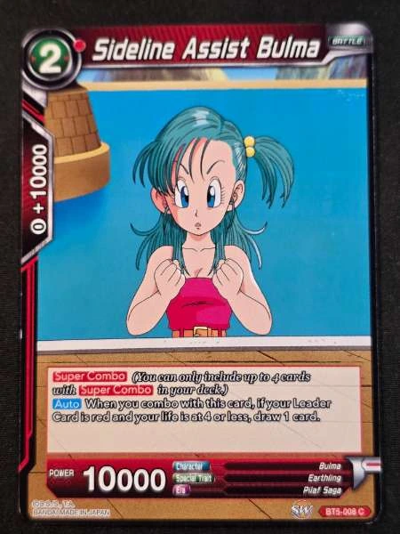 Sideline Assist Bulma - Miraculous Revival #BT5-008