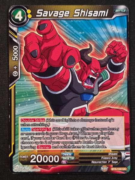 Savage Shisami - Miraculous Revival #BT5-100