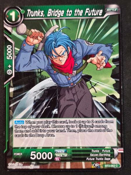 Trunks, Bridge to the Future - Cross Worlds #BT3-062