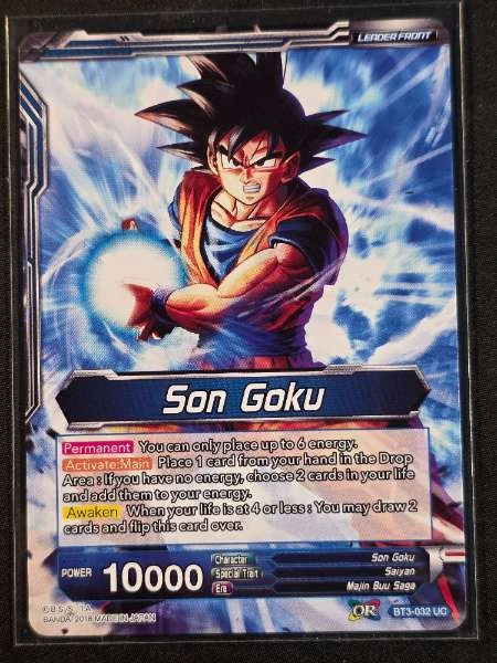 Heightened Evolution Super Saiyan 3 Son-Goku - Cross Worlds #BT3-032