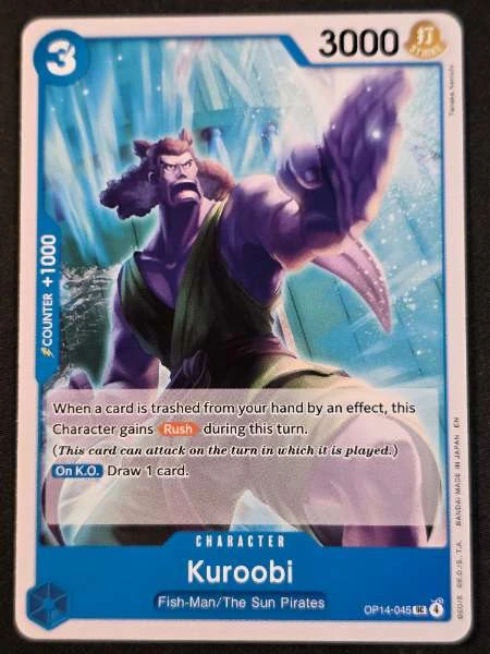 Kuroobi - The Azure Sea's Seven #OP14-045