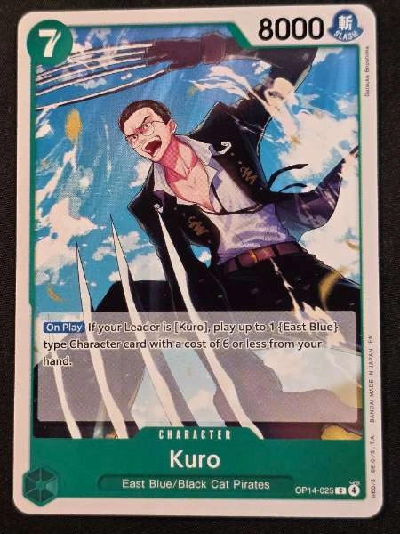 Kuro - The Azure Sea's Seven #OP14-025