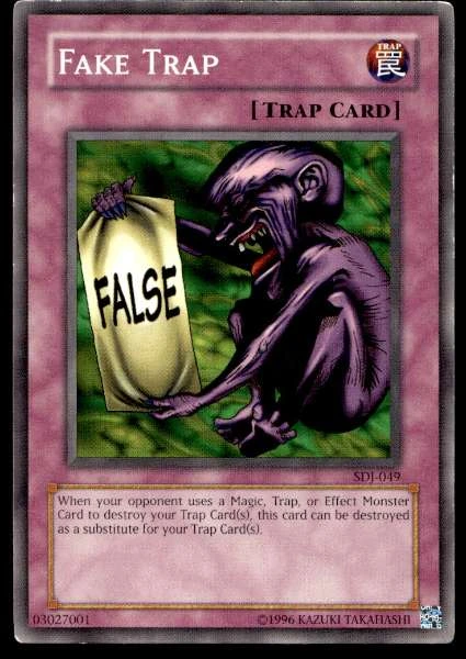 Fake Trap - Starter Deck: Joey #SDJ-049