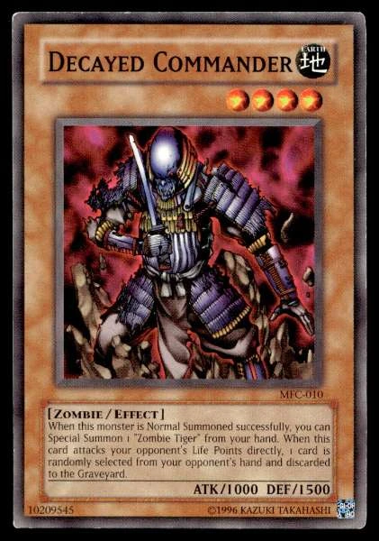 Decayed Commander - Magician's Force #MFC-010