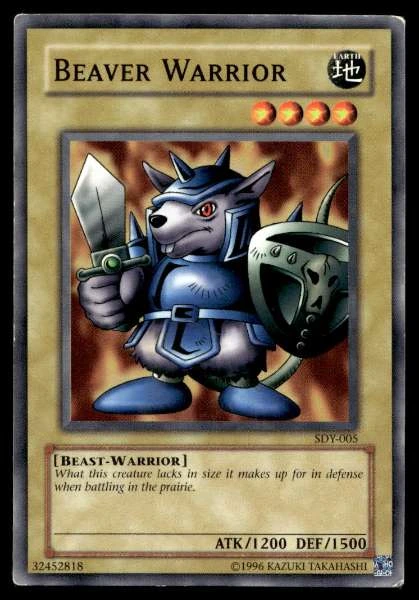 Beaver Warrior - Starter Deck: Yugi #SDY-005