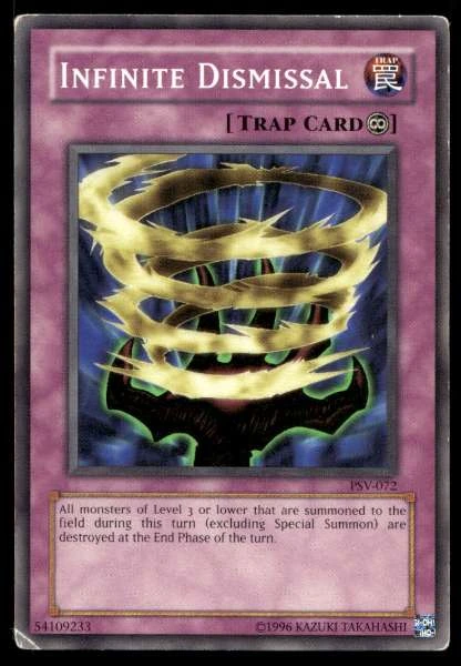 Infinite Dismissal - Pharaoh's Servant #PSV-072