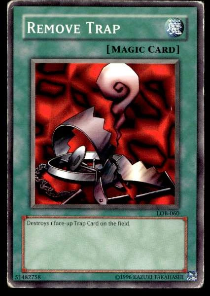Remove Trap - Legend of Blue Eyes White Dragon #LOB-060