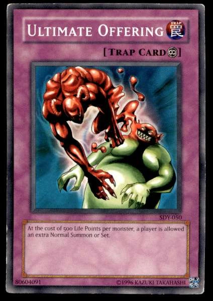 Ultimate Offering - Starter Deck: Yugi #SDY-050